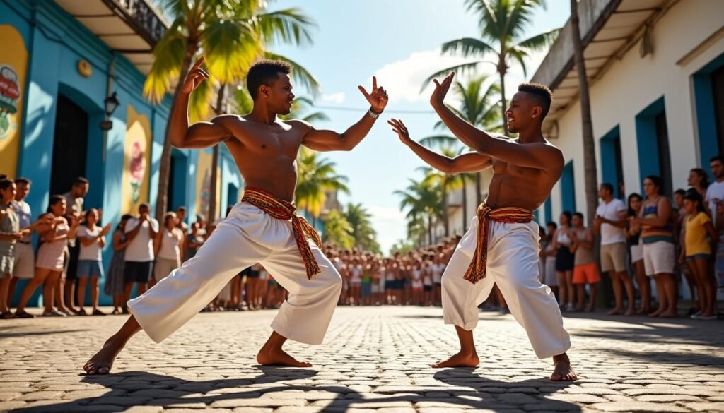 découvrez la danse capoeira, un art martial afro-brésilien alliant musique, rythme et mouvements acrobatiques pour une expérience unique et dynamique.