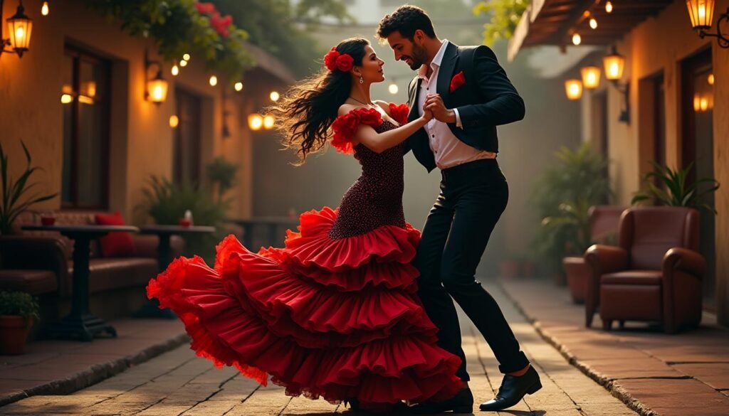 découvrez la danse fandango, une danse traditionnelle espagnole pleine d'énergie et de passion, idéale pour vibrer au rythme des guitares et des castagnettes.
