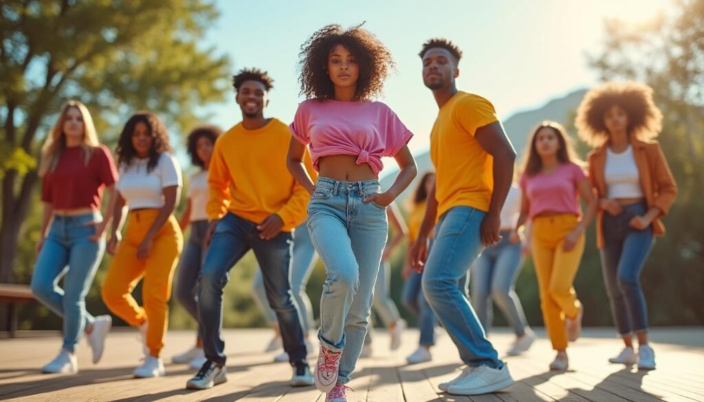 découvrez la danse line dance moderne : des chorégraphies dynamiques et accessibles pour tous les niveaux, alliant plaisir et mouvement en groupe.